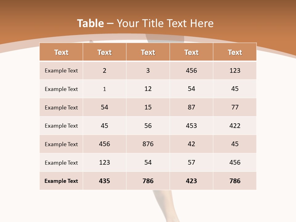 One Elegance Dancer PowerPoint Template