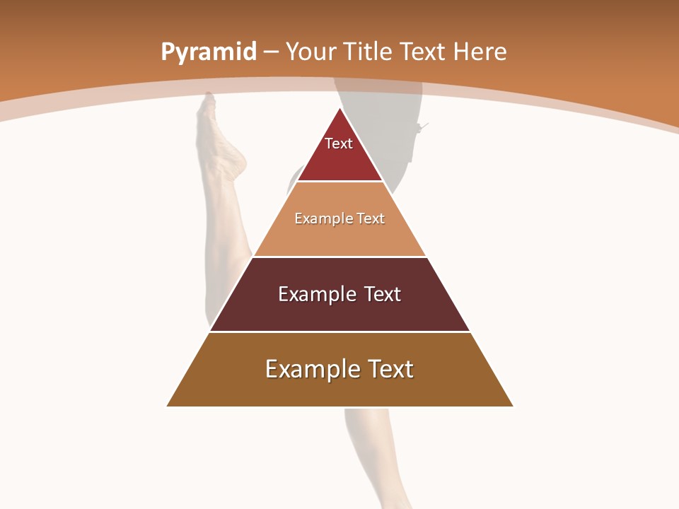 One Elegance Dancer PowerPoint Template