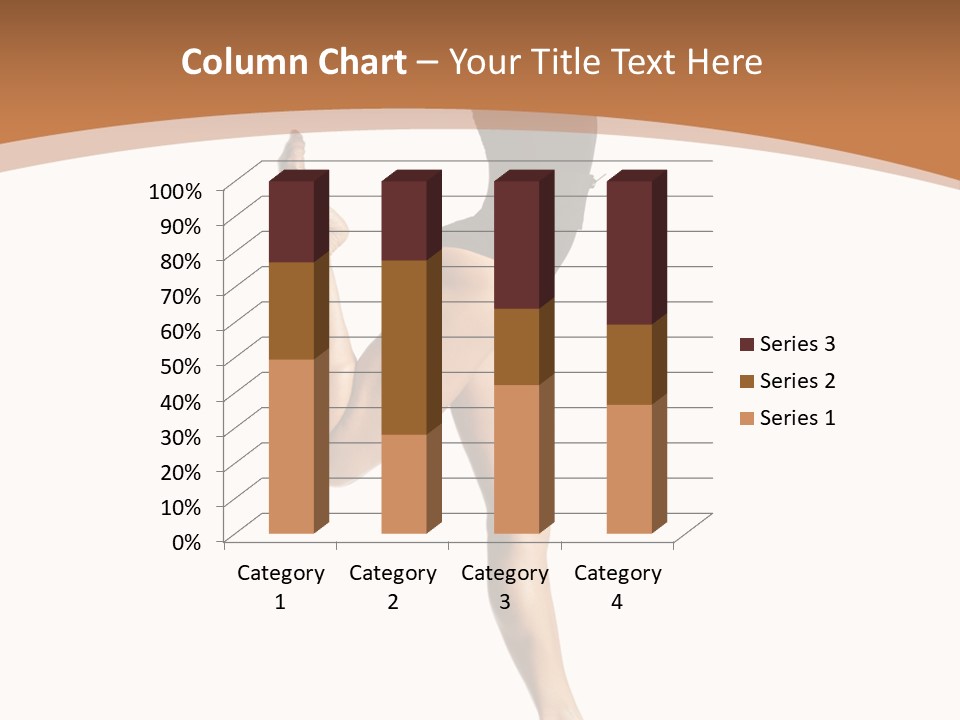 One Elegance Dancer PowerPoint Template