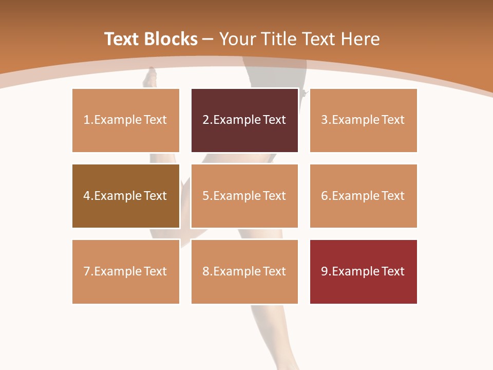 One Elegance Dancer PowerPoint Template