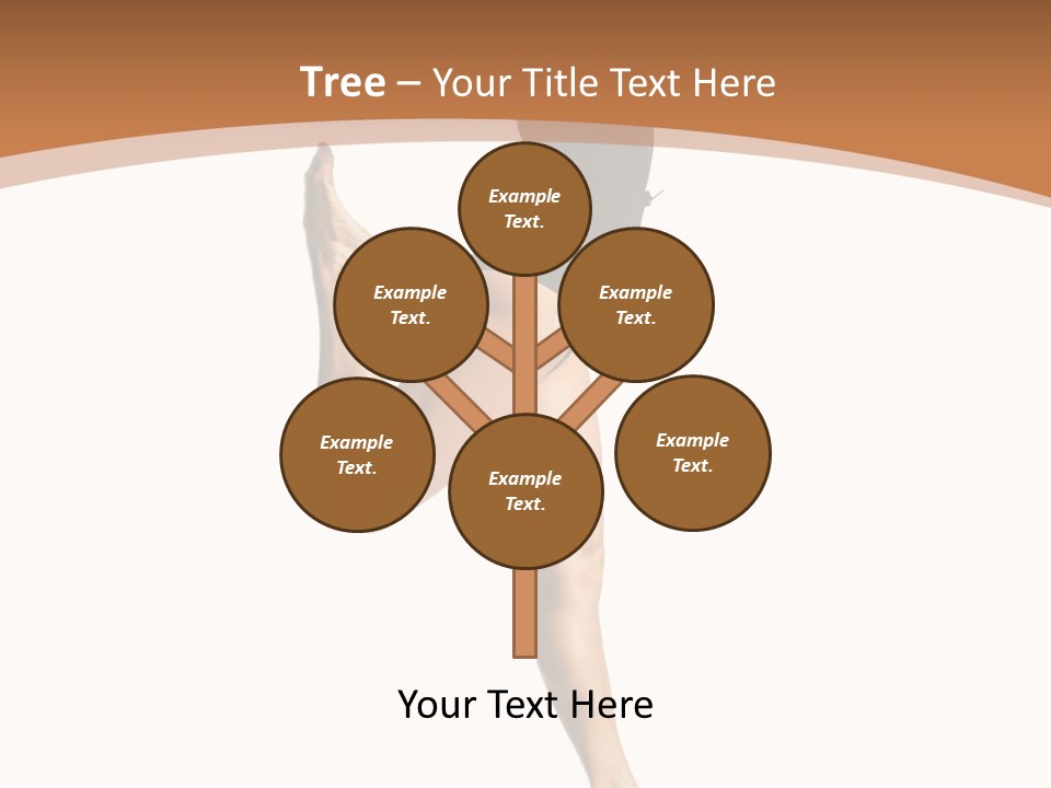 One Elegance Dancer PowerPoint Template