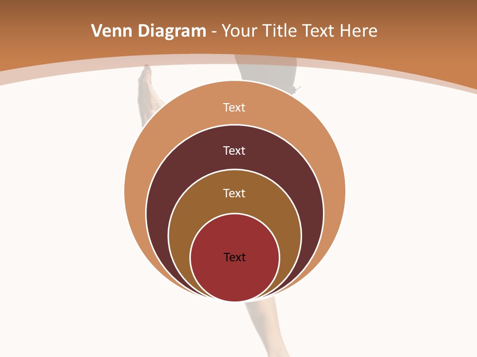 One Elegance Dancer PowerPoint Template