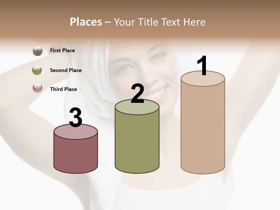 Spa Woman Natural PowerPoint Template