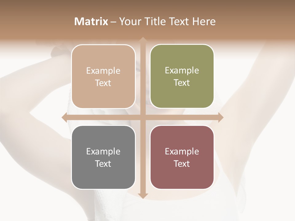 Spa Woman Natural PowerPoint Template