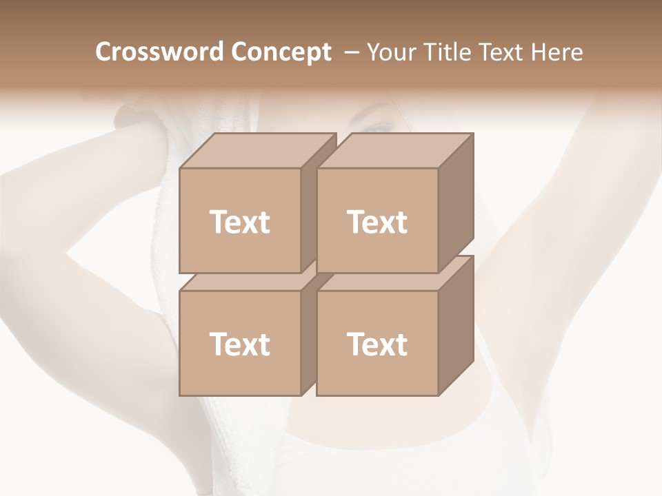 Spa Woman Natural PowerPoint Template