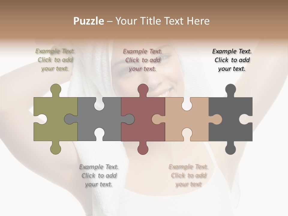 Spa Woman Natural PowerPoint Template