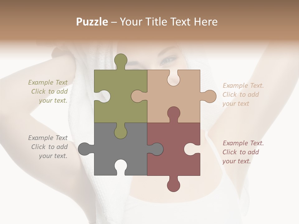 Spa Woman Natural PowerPoint Template