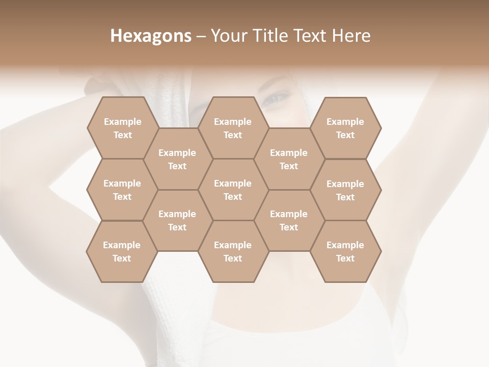 Spa Woman Natural PowerPoint Template