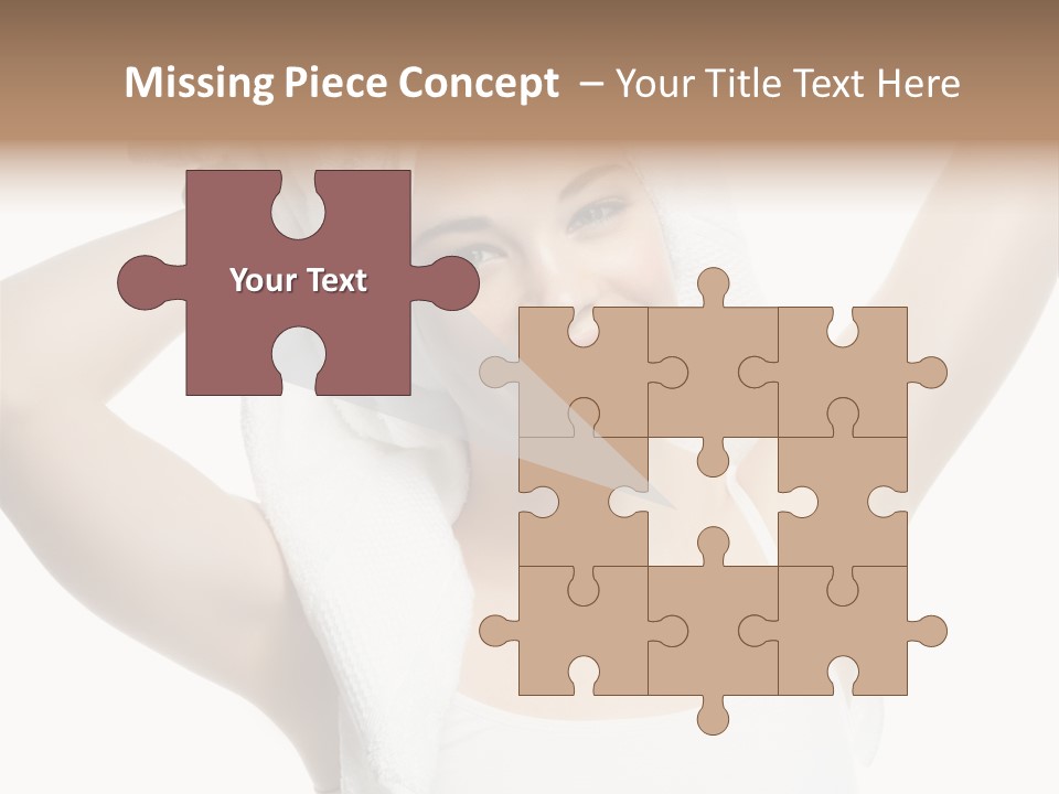 Spa Woman Natural PowerPoint Template