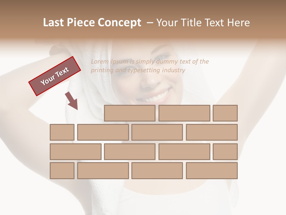 Spa Woman Natural PowerPoint Template