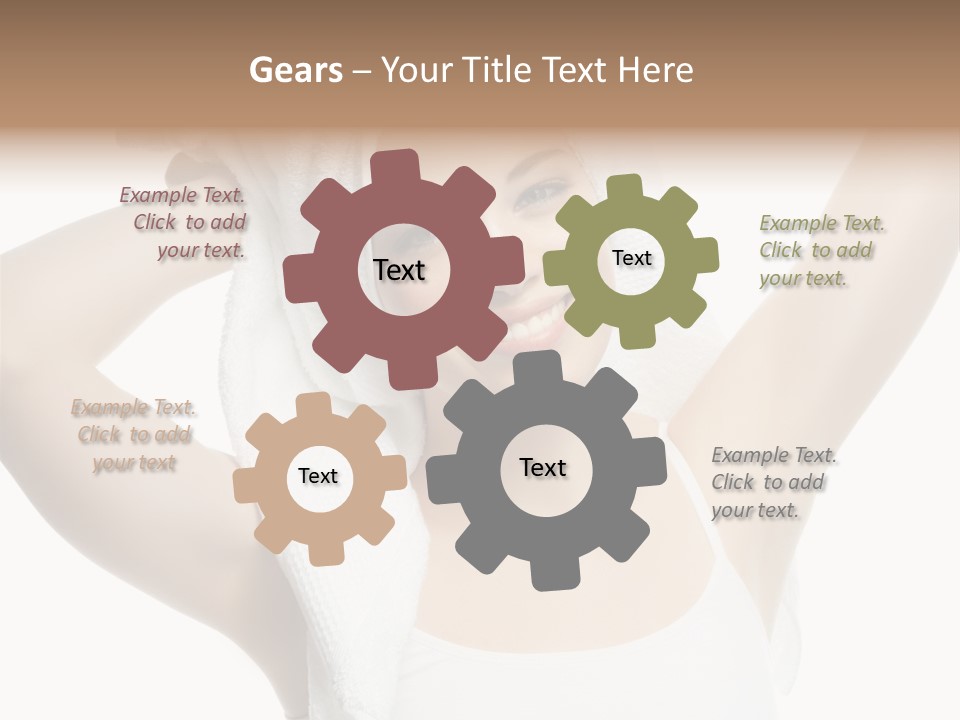 Spa Woman Natural PowerPoint Template