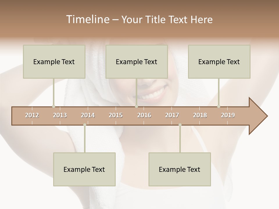 Spa Woman Natural PowerPoint Template