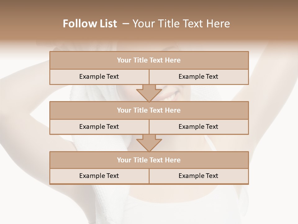 Spa Woman Natural PowerPoint Template