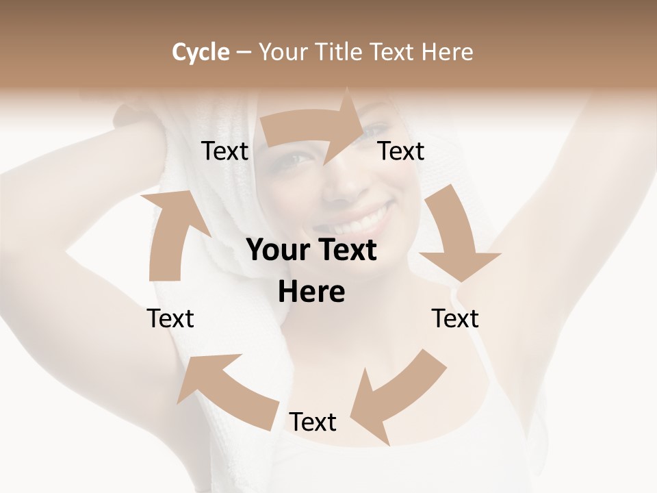 Spa Woman Natural PowerPoint Template