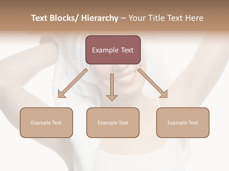 Spa Woman Natural PowerPoint Template