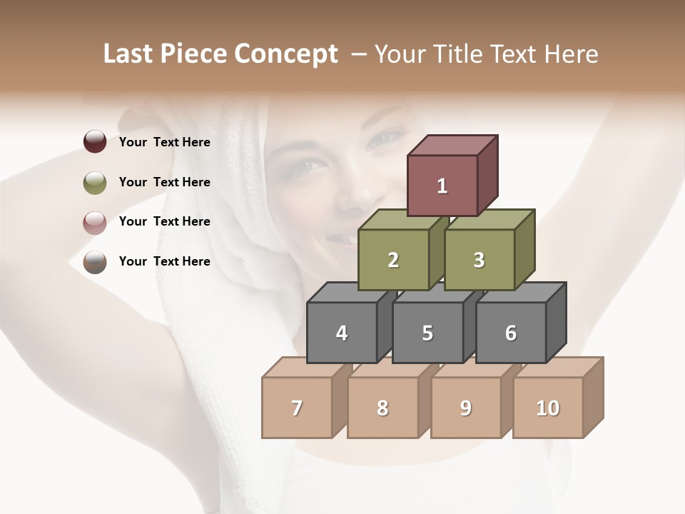 Spa Woman Natural PowerPoint Template