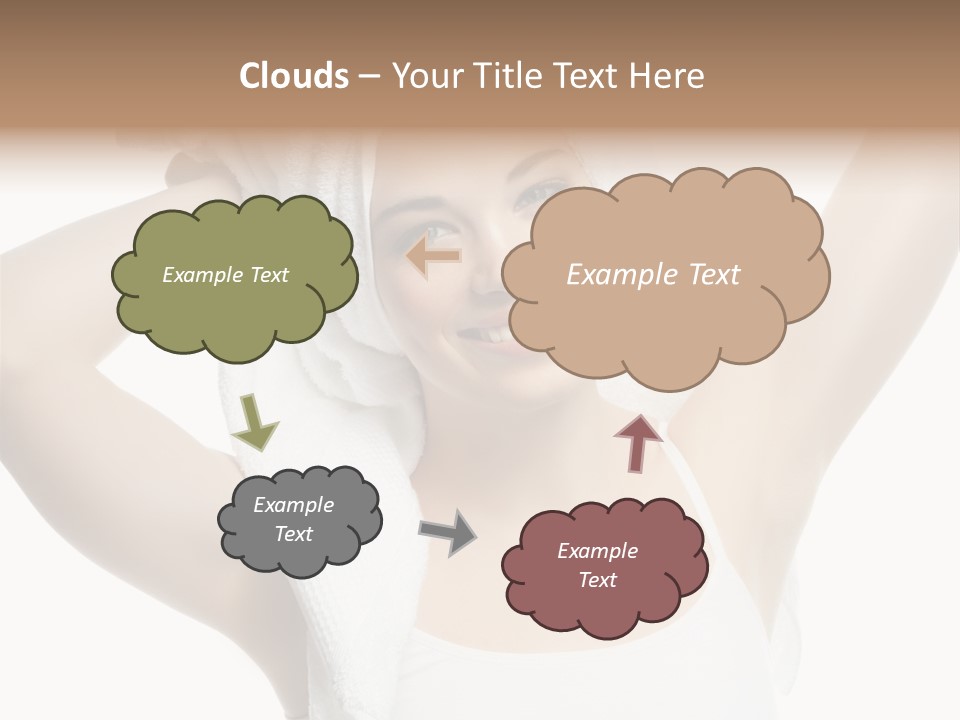 Spa Woman Natural PowerPoint Template