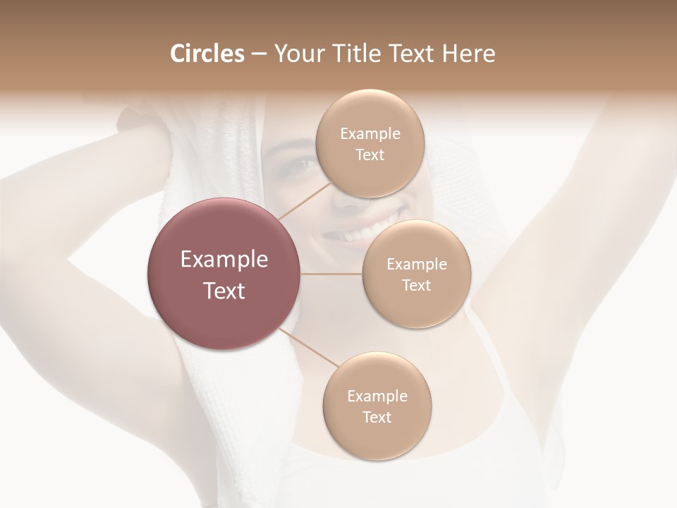 Spa Woman Natural PowerPoint Template