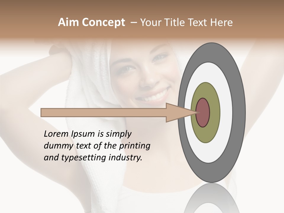 Spa Woman Natural PowerPoint Template