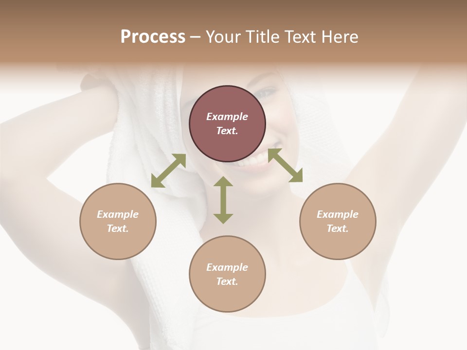 Spa Woman Natural PowerPoint Template