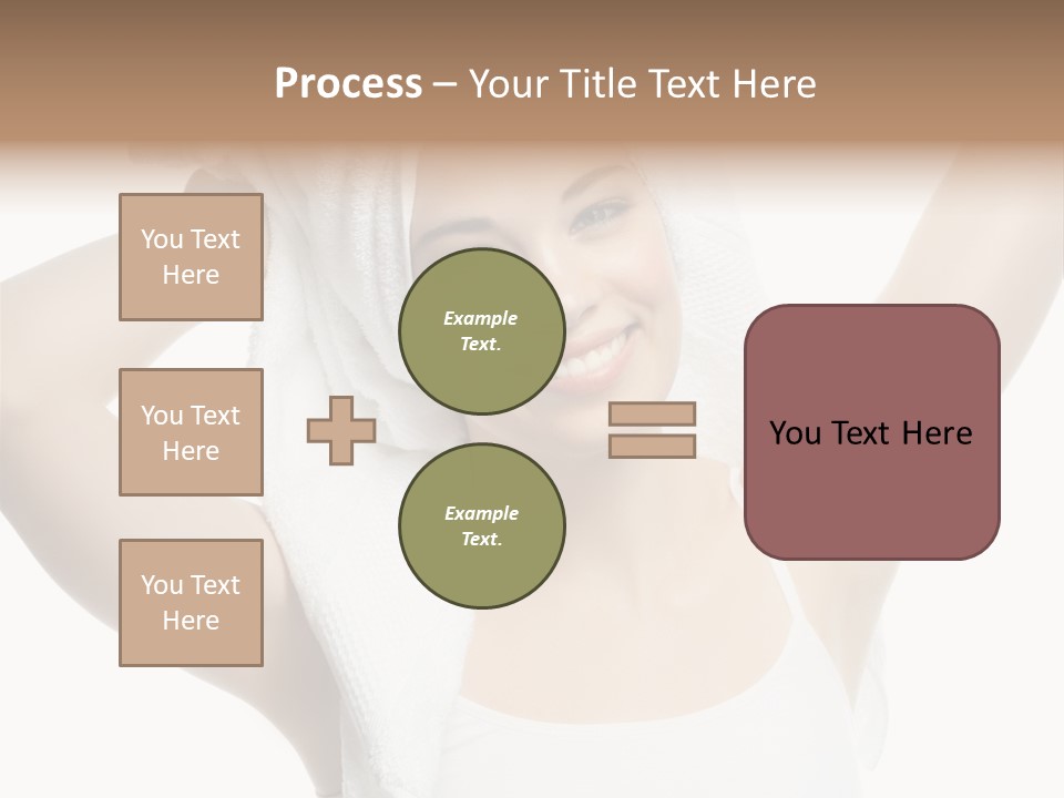Spa Woman Natural PowerPoint Template