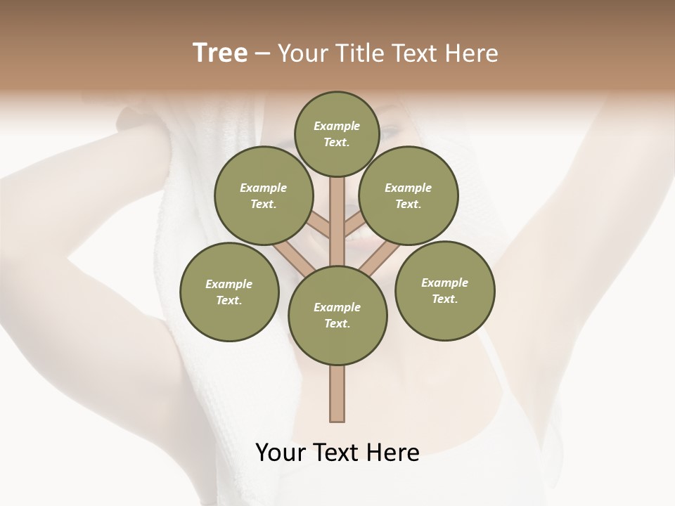 Spa Woman Natural PowerPoint Template
