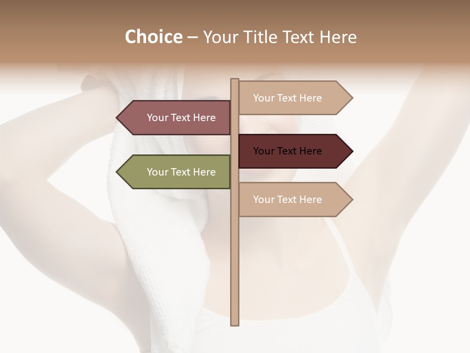 Spa Woman Natural PowerPoint Template