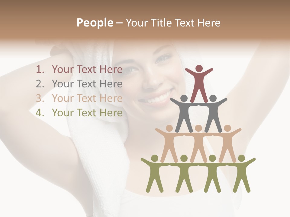 Spa Woman Natural PowerPoint Template