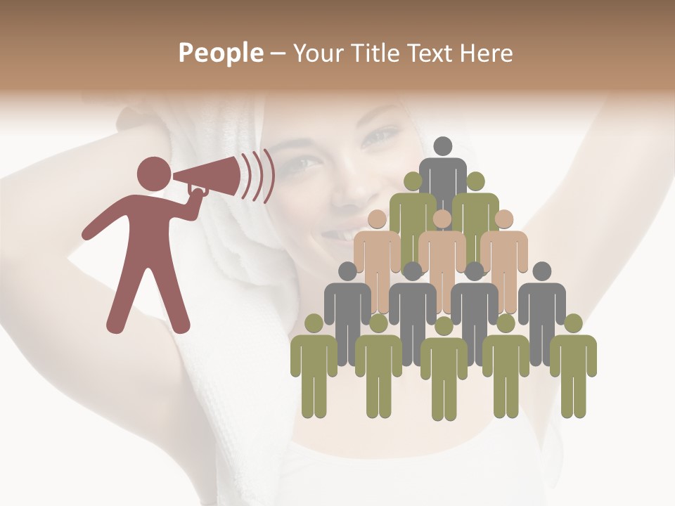 Spa Woman Natural PowerPoint Template