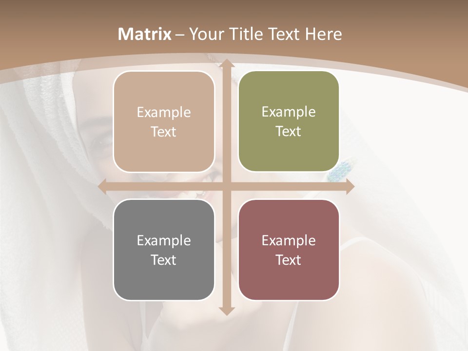 Teeth Happiness Isolated On White PowerPoint Template