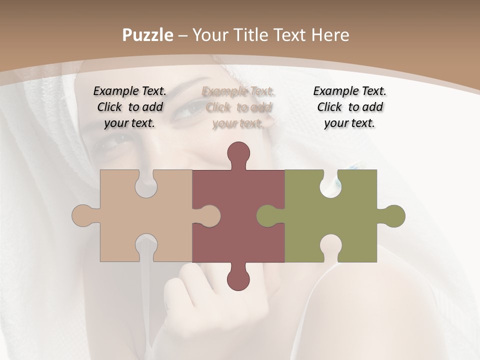 Teeth Happiness Isolated On White PowerPoint Template