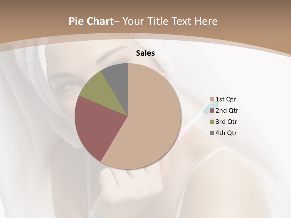 Teeth Happiness Isolated On White PowerPoint Template