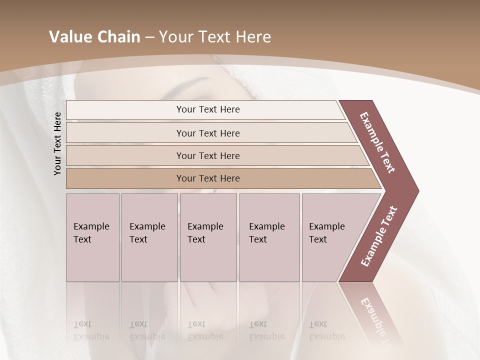 Teeth Happiness Isolated On White PowerPoint Template