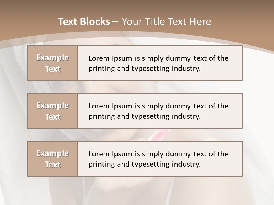 Teeth Happiness Isolated On White PowerPoint Template