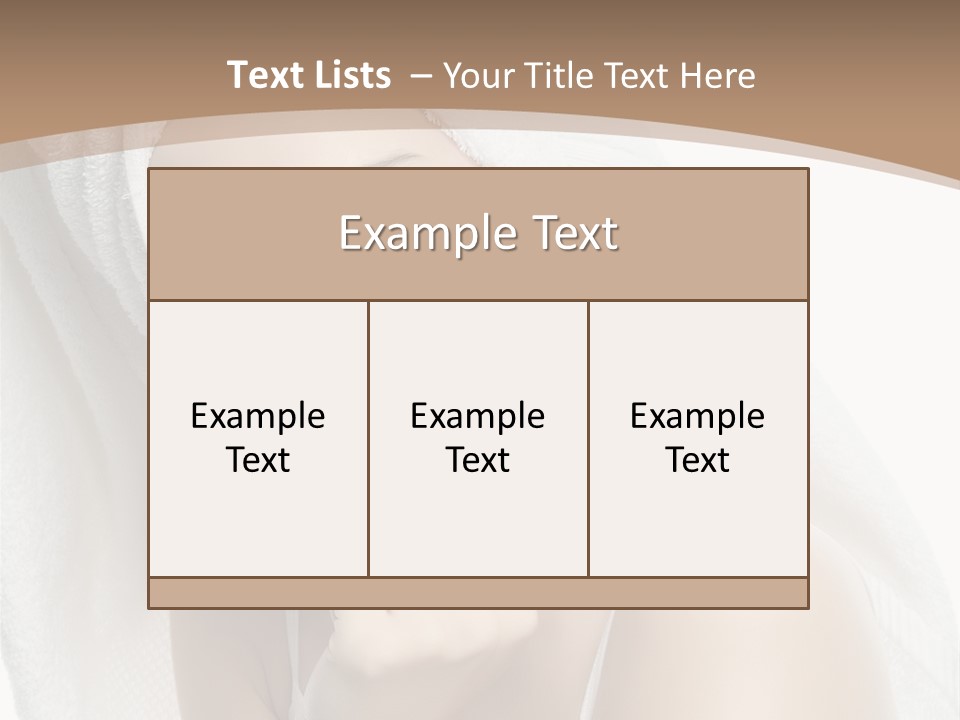 Teeth Happiness Isolated On White PowerPoint Template