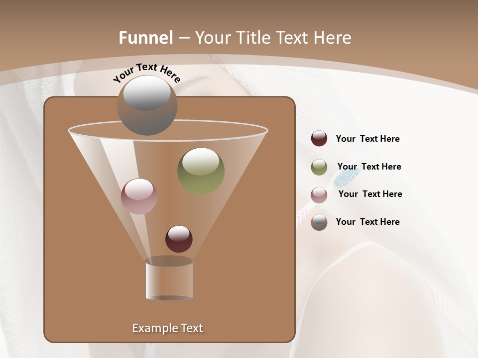 Teeth Happiness Isolated On White PowerPoint Template