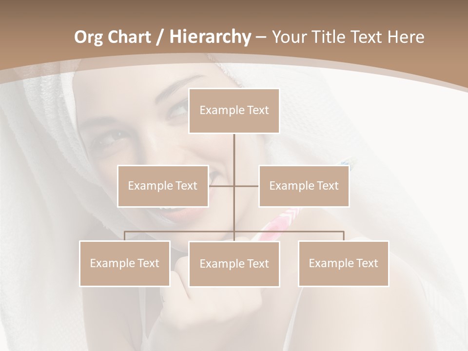 Teeth Happiness Isolated On White PowerPoint Template