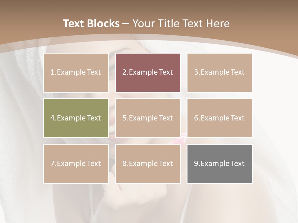 Teeth Happiness Isolated On White PowerPoint Template