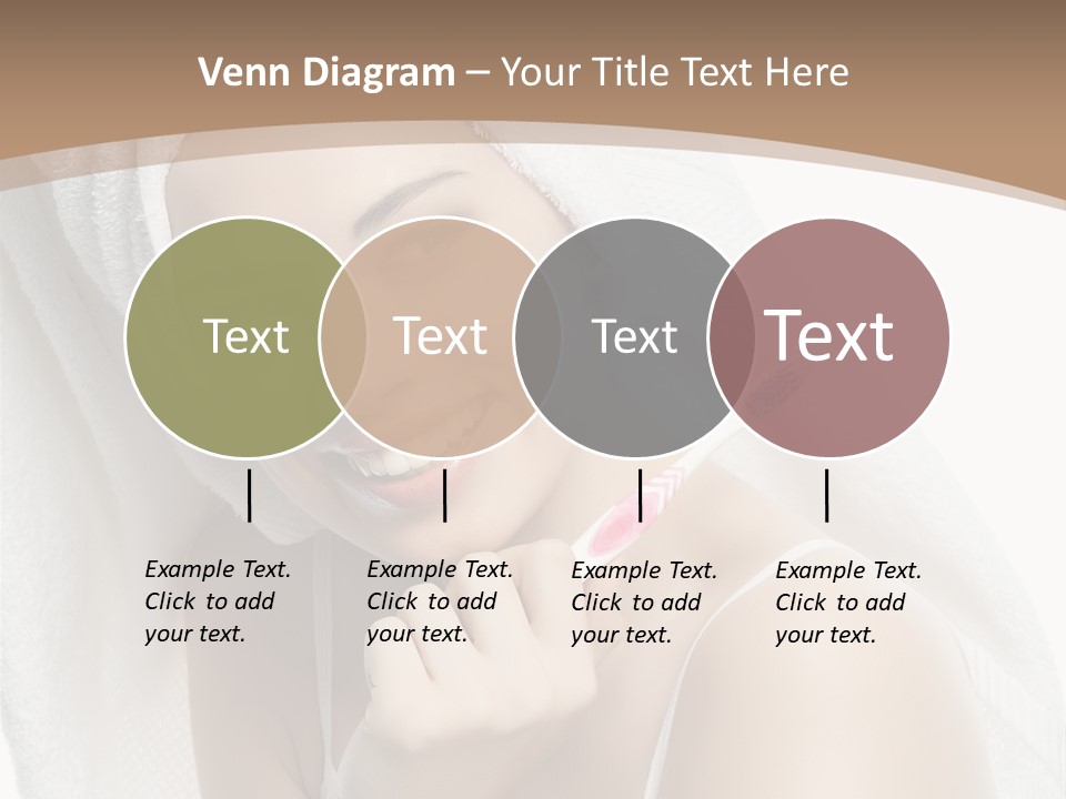 Teeth Happiness Isolated On White PowerPoint Template