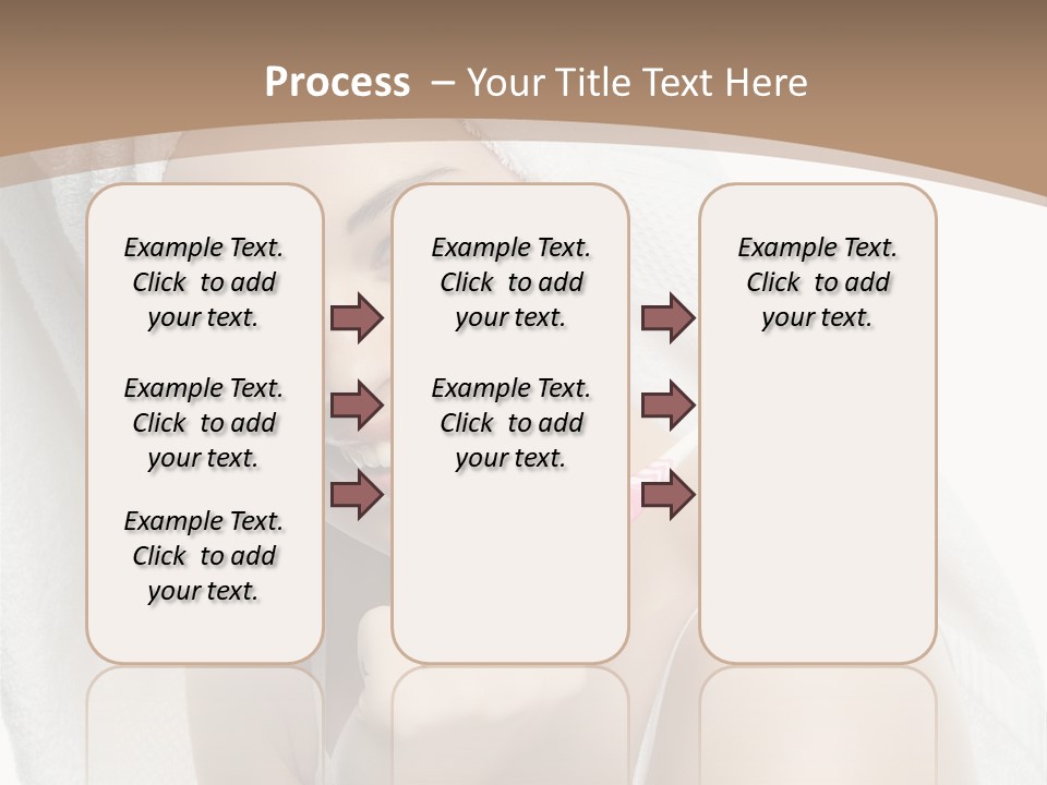 Teeth Happiness Isolated On White PowerPoint Template