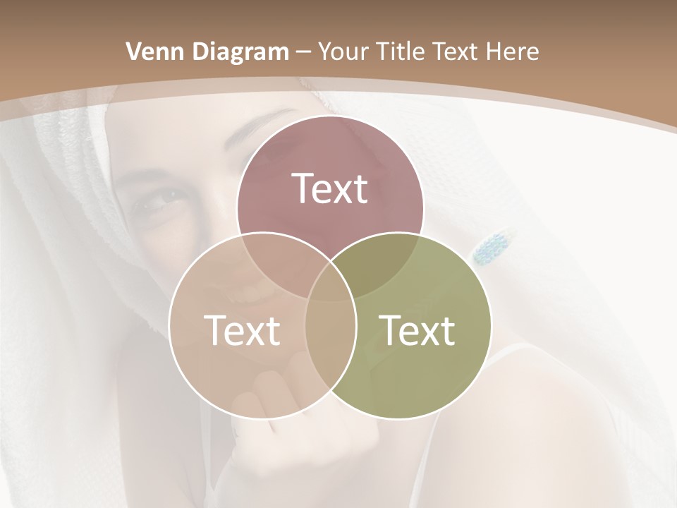 Teeth Happiness Isolated On White PowerPoint Template