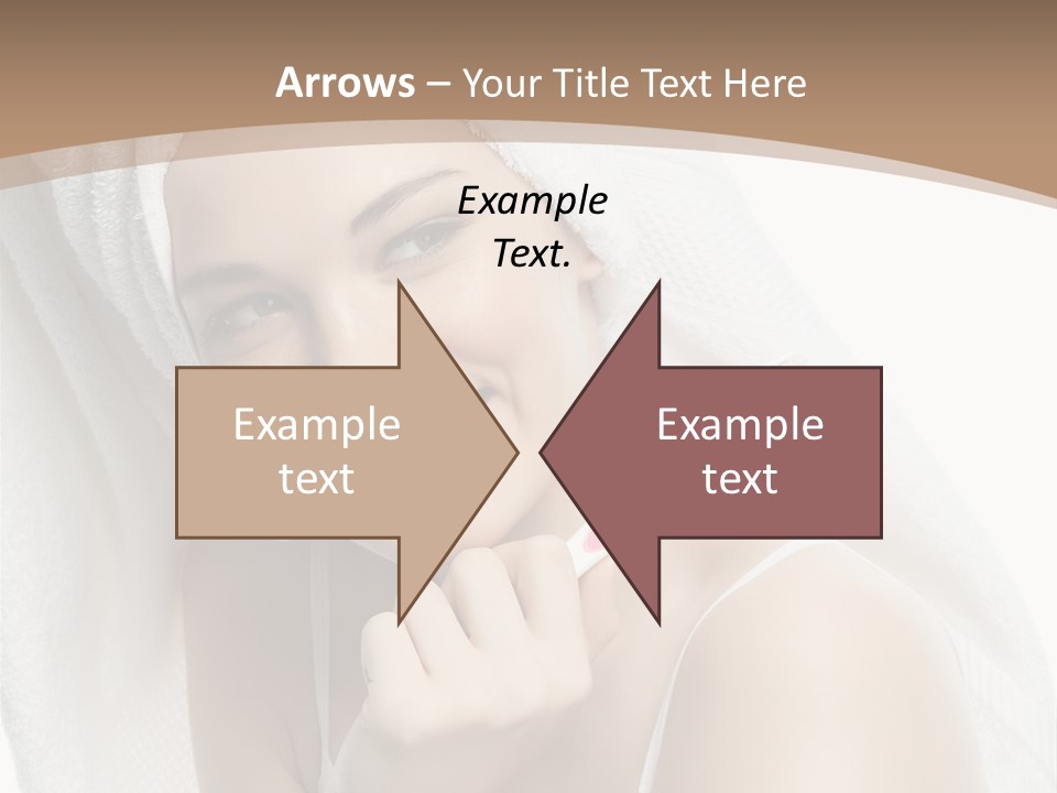 Teeth Happiness Isolated On White PowerPoint Template