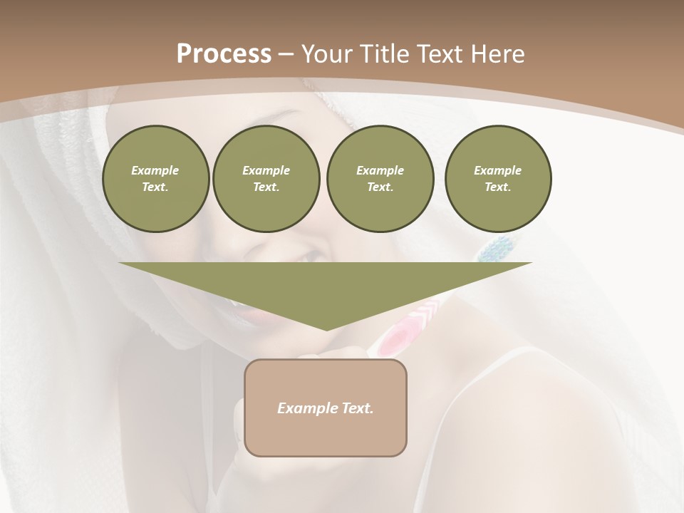 Teeth Happiness Isolated On White PowerPoint Template