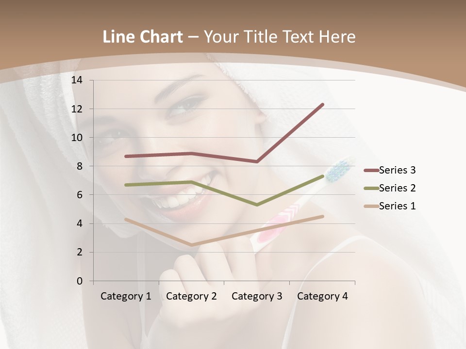 Teeth Happiness Isolated On White PowerPoint Template