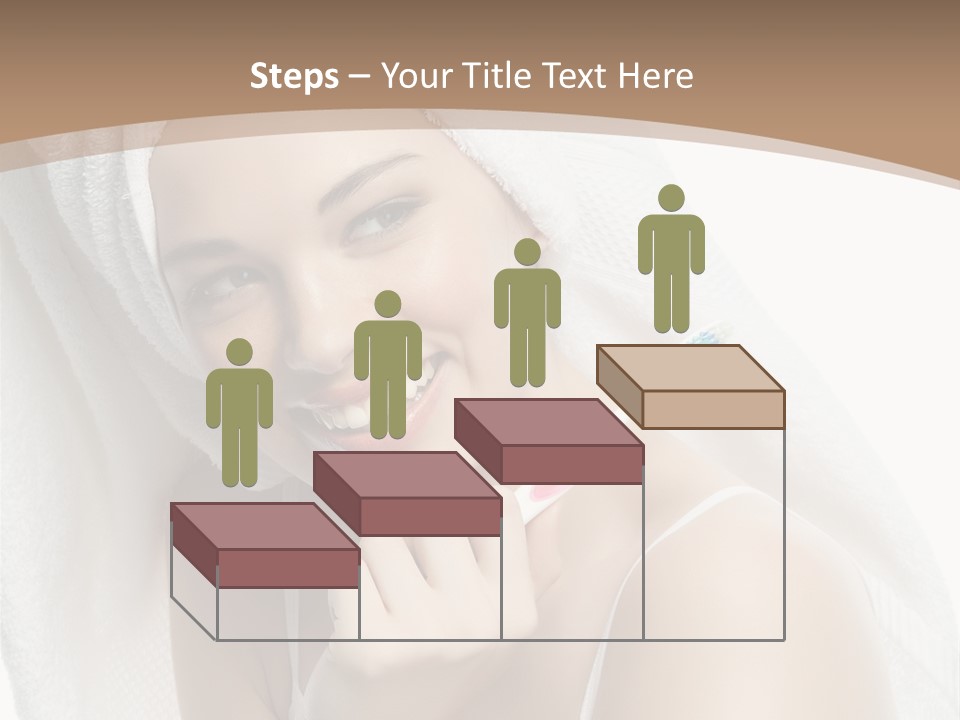 Teeth Happiness Isolated On White PowerPoint Template