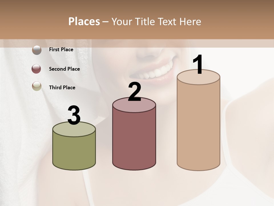 Health Lady Female PowerPoint Template