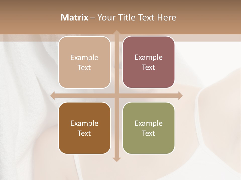 Health Lady Female PowerPoint Template