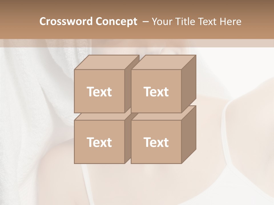 Health Lady Female PowerPoint Template