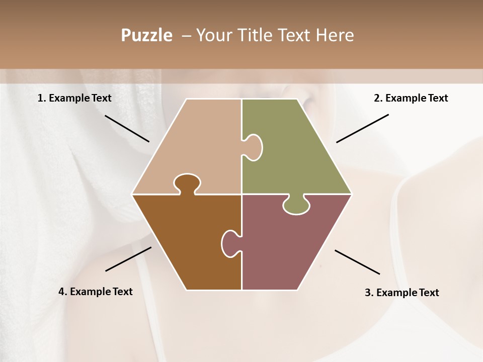 Health Lady Female PowerPoint Template