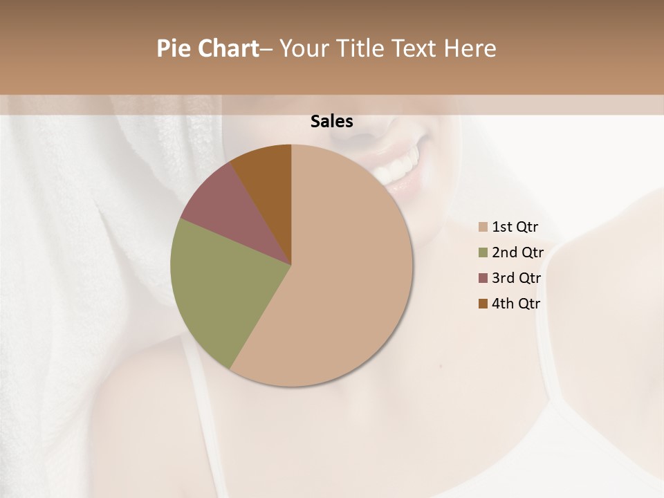 Health Lady Female PowerPoint Template